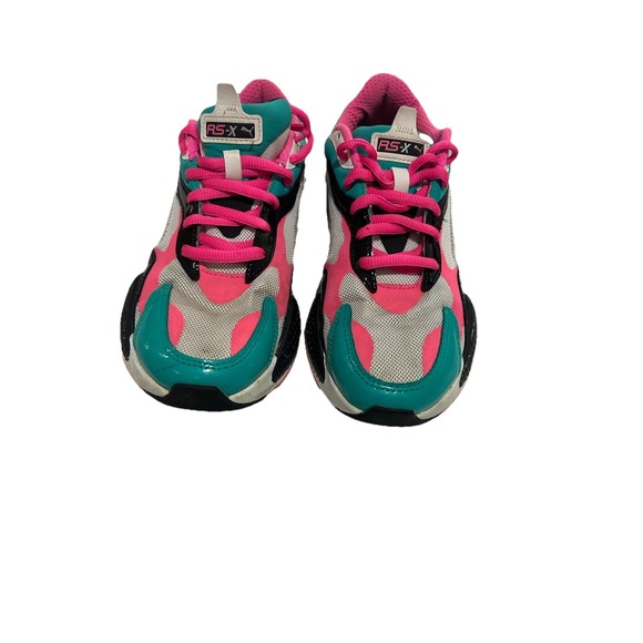Size 8.5 - Puma RS-X Plastic Sneakers (Pink) - 371569-04 RARE - Picture 1 of 7